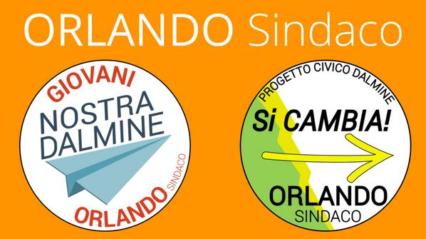 Ecco le due liste in coalizione per @VincOrlando sindaco #opendalmine http://t.co/iLf03OctKk
